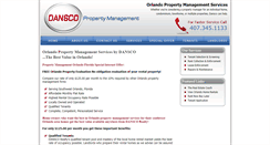Desktop Screenshot of danscopropertymanagement.com